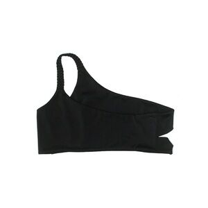 Joues de sable Revolve Emmy Black One-Shoulder bikini top XL bathing suit swim